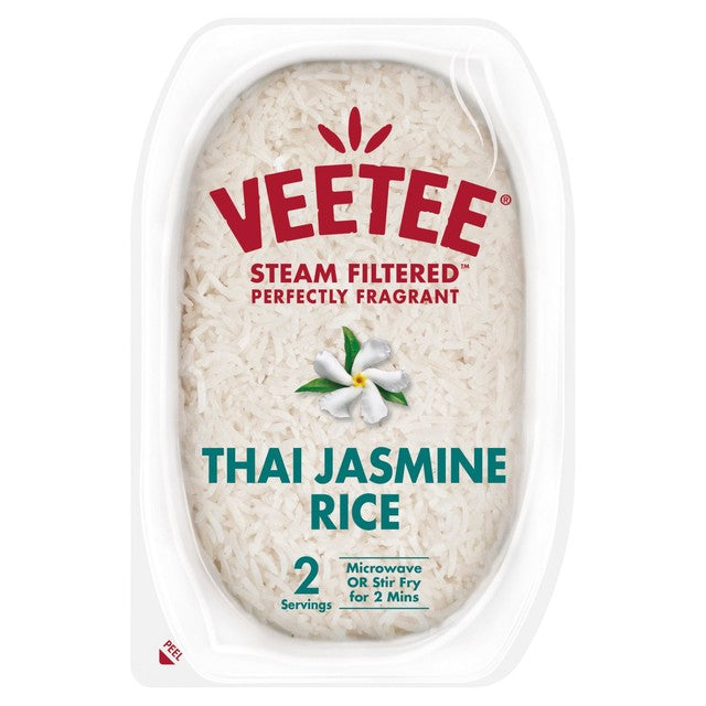 Veetee Thai Jasmine microwave rice tray 300g (British brand)