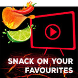 Pringles Hot Sweet Chilli sharing crisps 160g, imported from the UK