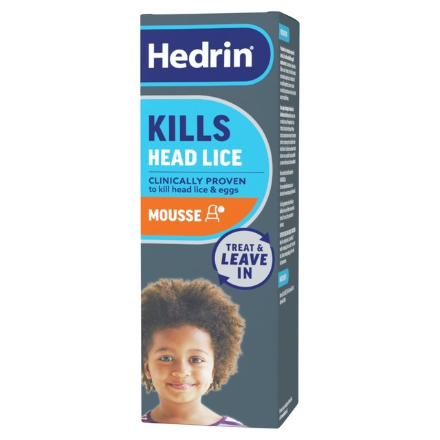 Hedrin head lice treatment mousse 100ml, UK version