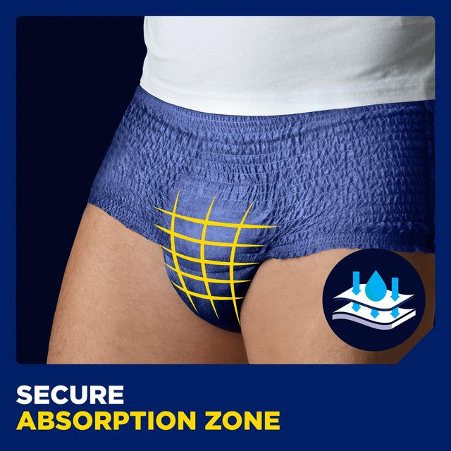 TENA Men Active Fit Incontinence Pants Plus Small Medium (British brand)