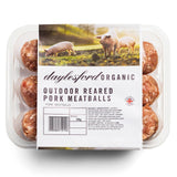 Daylesford Organic 12 Outdoor Reared Pork Meatballs 336g