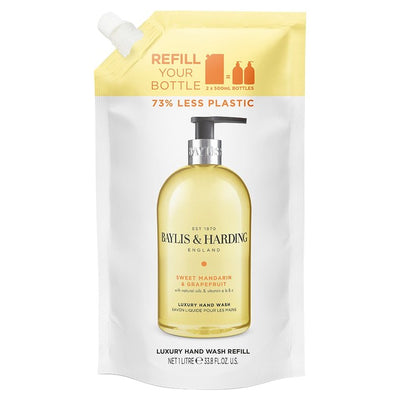 M&S Baylis & Harding Hand Wash Refill Sweet Mandarin Grapefruit 1 Litre- Buy online at McGrocer