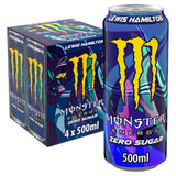 M&S Monster Lewis Hamilton Zero Sugar Energy Drink 4 x 500ml- Buy online at McGrocer