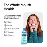Listerine Cool Mint alcohol free mouthwash (British brand)