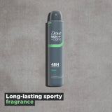 Dove Men+Care Fresh anti-perspirant deodorant aerosol 200ml - British product