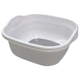 M&S Addis Premium Soft Touch Washing Up Bowl White / Grey Kitchen Sink Bowl- Buy online at McGrocer