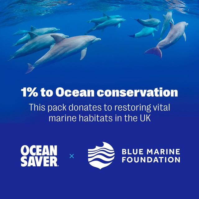 OceanSaver plastic free eco dishwasher tablets 100 pack (British brand)