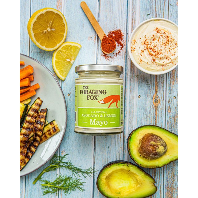 The Foraging Fox avocado and lemon mayonnaise 240g (British brand)