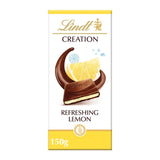 M&S Lindt Creation Lemon Milk Chocolate Bar 150g- Buy online at McGrocer