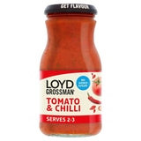 M&S Loyd Grossman Tomato & Chilli No Added Sugar Pasta Sauce 350g- Buy online at McGrocer