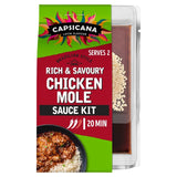 M&S Capsicana Mexican Chicken Mole Cooking Sauce Kit 273g- Buy online at McGrocer