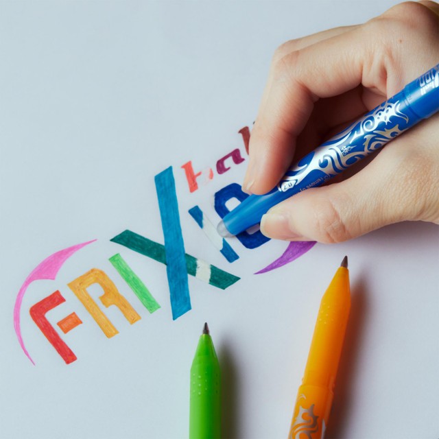 Pilot FriXion Ball erasable rollerball pen Blue 0.7mm, imported from the UK