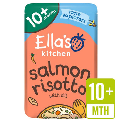 Purée Risotto Saumon et Fromage Ella's Kitchen 190g