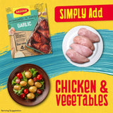 Maggi Chicken Garlic seasoning mix 30g, imported from the UK