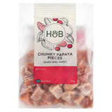 M&S Holland & Barrett Chunky Papaya Pieces Dried Fruit Snack 210g- Buy online at McGrocer