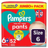 Pampers Baby-Dry Nappy Pants Extra Absorption Size 6+