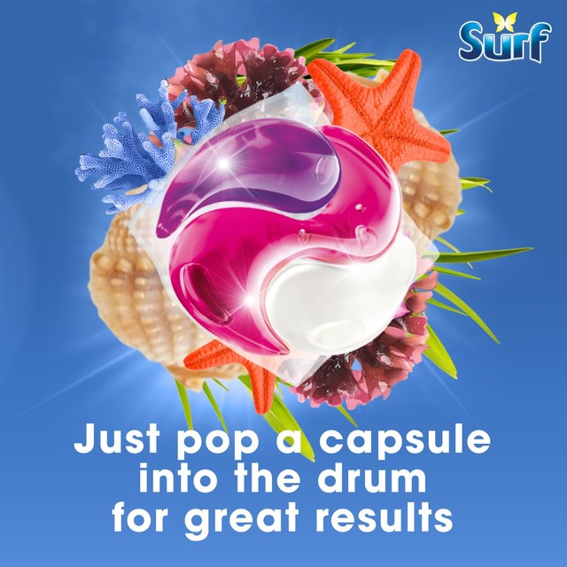 Surf Deep Sea laundry capsules 36 washes (British brand)