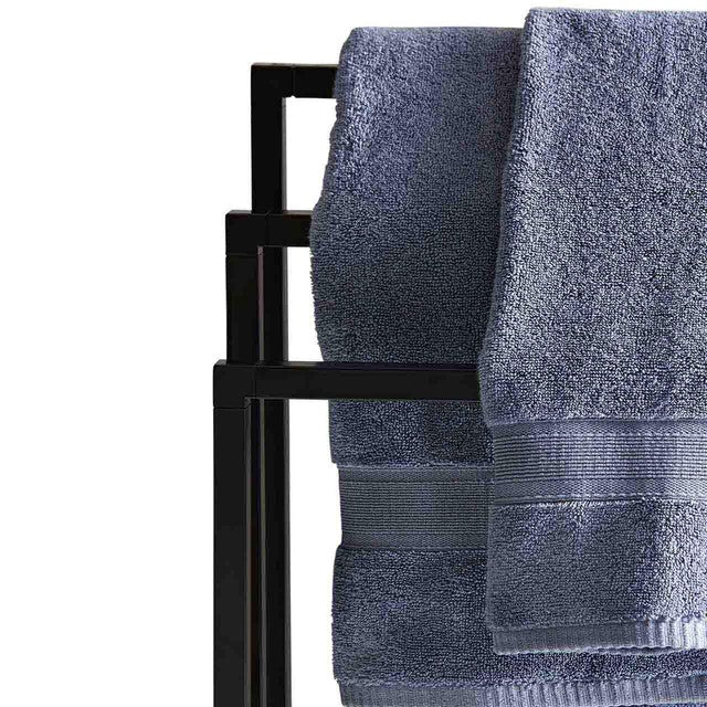 M&S cotton hand towel petrol - British product
