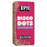 Epic Disco Dots cake sprinkles, imported from the UK