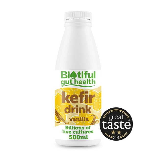 Biotiful Kefir Vanilla Drink 500ml - British product