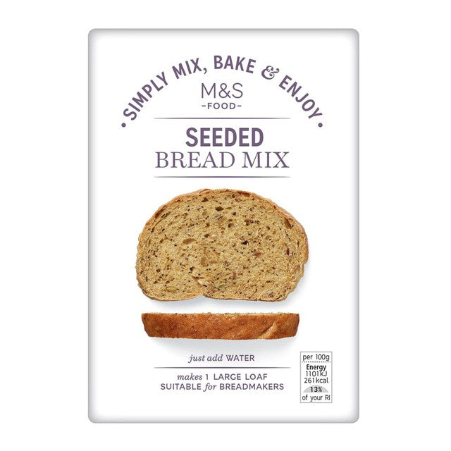 M&S seeded bread mix 500g, imported from the UK