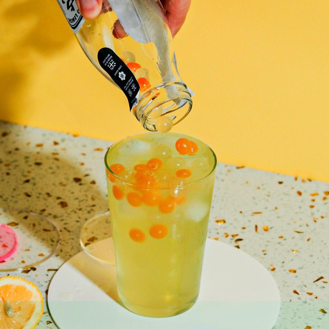 Dot Dot Yuzu Lemon Bubble Tea 250ml - British product