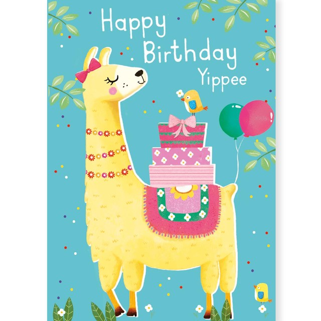 Abacus children's birthday cards mixed pack 10 pack - British product
