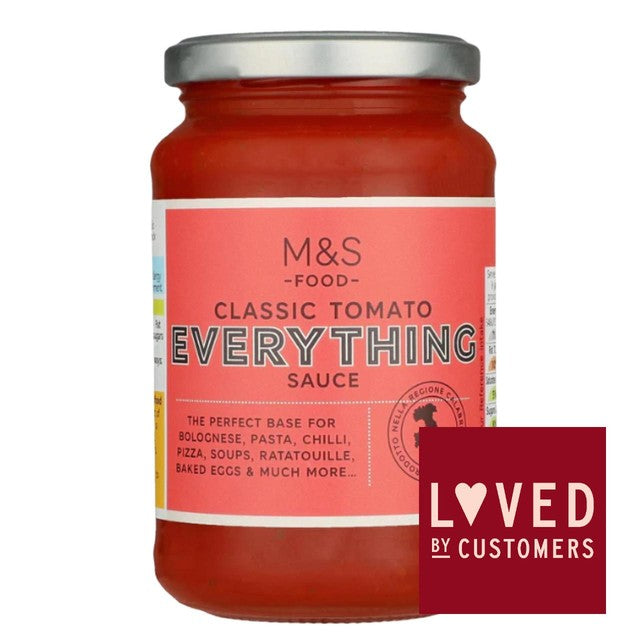 M&S Classic Tomato Everything Sauce 500g imported from the UK