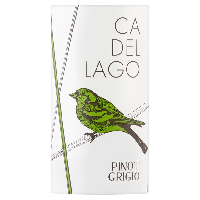 Ca Del Lago Pinot Grigio white wine 75cl - British product