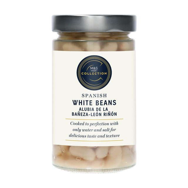 M&S white kidney beans 437g, imported from the UK