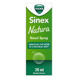 M&S Vicks Sinex Natura Decongestant Nasal Spray Hypertonic Solution 20ml- Buy online at McGrocer