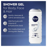 NIVEA MEN Sensitive Shower Gel (British brand)