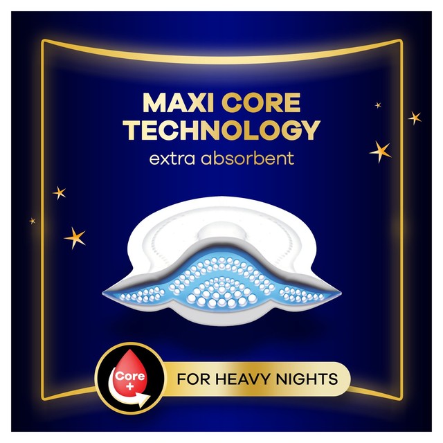 Always Maxi Night Sanitary Towels - British product
