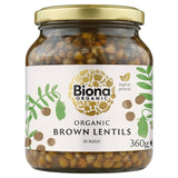 Biona Organic Brown Lentils 360g - British product
