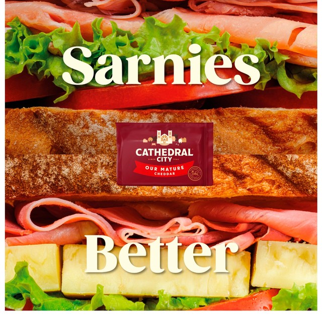 Cathedral City Mature Cheddar Cheese 350g - British product