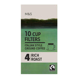 M&S M&S Italian Style Coffee Cup Filters 10 Pack- Buy online at McGrocer
