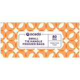 Ocado Small Tie Handle Freezer Bags 80 Pack, imported from the UK