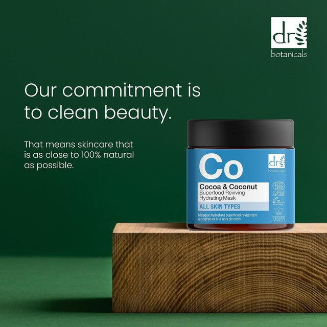 Dr Botanicals Cocoa & Coconut Face Mask 60ml - British product