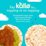 Kallo sea salt and cider vinegar lentil and pea cakes 122g, UK version