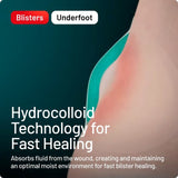 Compeed underfoot blister plasters pack of 5 - British product