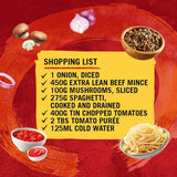 Schwartz spaghetti bolognese recipe mix 40g (British brand)