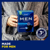 TENA Men Black Protective Shields Extra Light Absorbency 14 Pack (British brand)