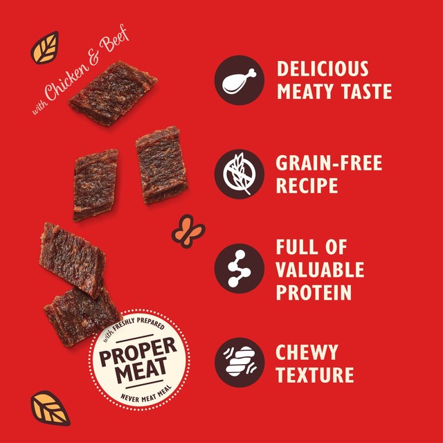 Lily's Kitchen chicken and beef training treats dog treats 70g, UK version