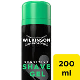 Wilkinson Sword sensitive shave gel 200ml (British brand)