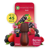 Air Wick Berries & Peach Blossom essential mist refill (British brand)
