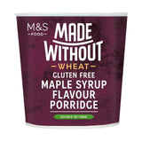 M&S M&S Made Without Maple Syrup Flavour Porridge Pot- Buy online at McGrocer