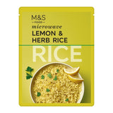 M&S M&S Lemon & Herb Microwave Rice- Buy online at McGrocer