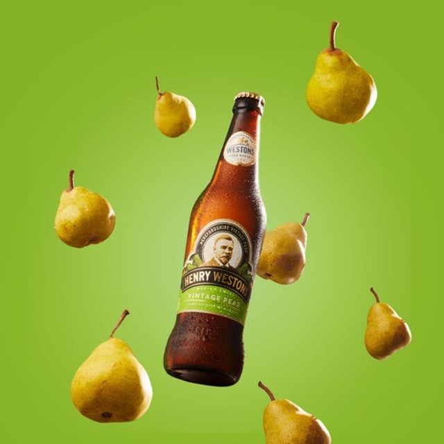 Henry Weston Vintage Pear cider 500ml, UK version