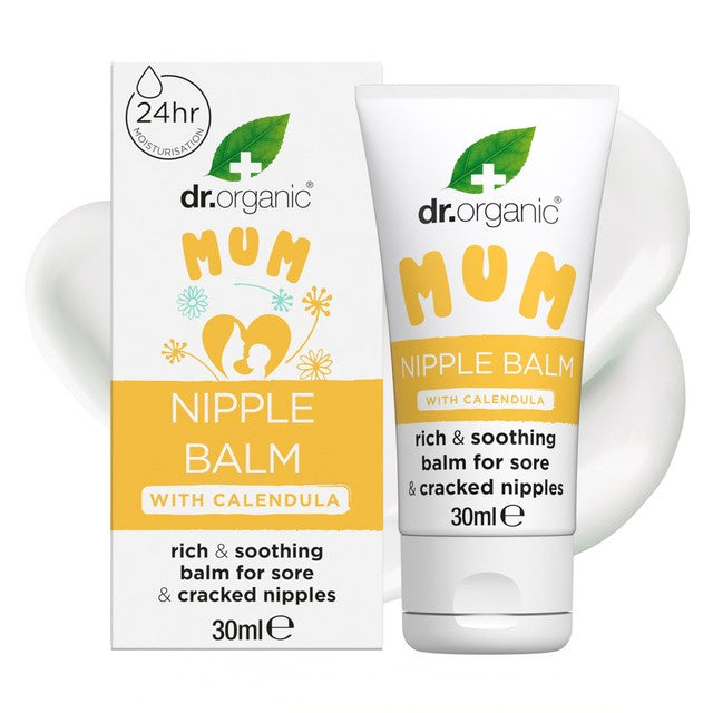 Dr Organic Mum Nipple Balm 30ml - British product