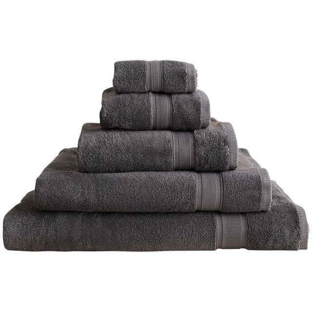 M&S super soft pure cotton face towels charcoal 550 GSM, imported from the UK